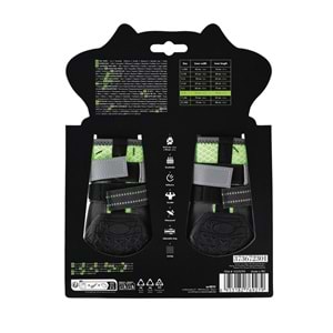 10370799 M-PETS FLEXI KÖPEKLER İÇİN AYAKKABI #6 XL GREEN EDİTİON