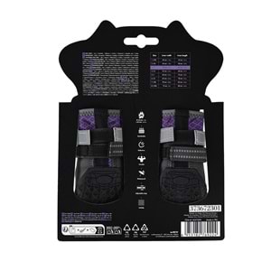 10371099 M-PETS FLEXI KÖPEKLER İÇİN AYAKKABI #1 XXS PURPLE EDİTİON