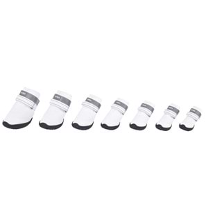 10371899 M-PETS FLEXI KÖPEKLER İÇİN AYAKKABI #1 XXS WHİTE EDİTİON