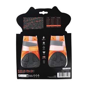 10373099 M-PETS FLEXI KÖPEKLER İÇİN AYAKKABI #6 XL ORANGE EDİTİON