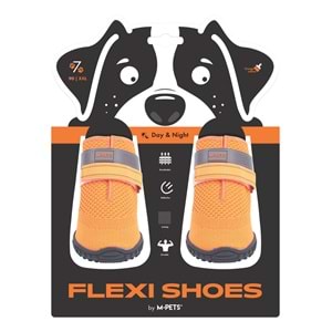 10373199 M-PETS FLEXI KÖPEKLER İÇİN AYAKKABI #7 XXL ORANGE EDİTİON