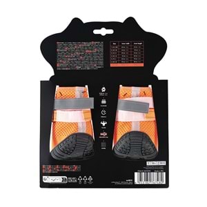 10373199 M-PETS FLEXI KÖPEKLER İÇİN AYAKKABI #7 XXL ORANGE EDİTİON