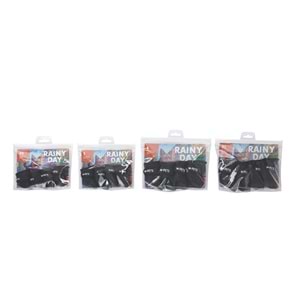 10373508 M-PETS RAINY DAY KÖPEKLER İÇİN AYAKKABI (S) BLACK