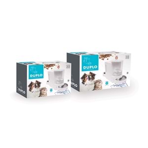 10436499 M-PETS DUPLO MAMA ve SU KABI HAZNELİ WHITE 6L/2.65KG