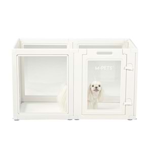 10442701 M-PETS BLANCHE OYUN ÇİTİ 6 PANEL (S) WHİTE