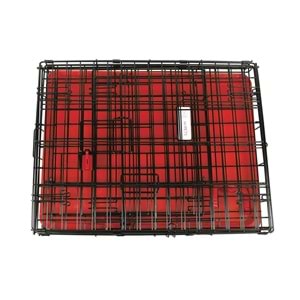 10450205 M-PETS VOYAGER KÖPEK KAFESİ 2 KAPILI (XL) KIRMIZI 106X71X76CM
