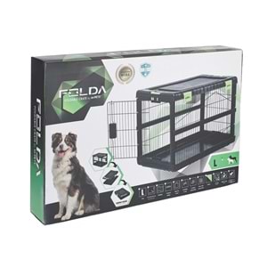 10455499 M-PETS FOLDA KATLANABİLİR PET KAFESİ (L)