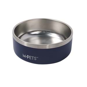 10530799 M-PETS ESKIMO ÇİFT CİDARLI MAMA KABI 1.25L BLUE