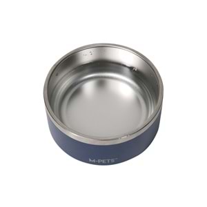 10530799 M-PETS ESKIMO ÇİFT CİDARLI MAMA KABI 1.25L BLUE