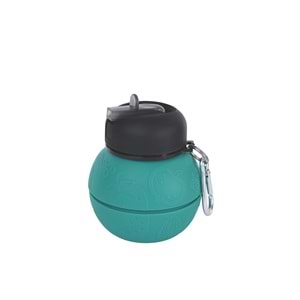 10540799 M-PETS ON THE ROAD KATLANABİLEN SEYAHAT SULUĞU 200-550ML TURQUOISE BLUE