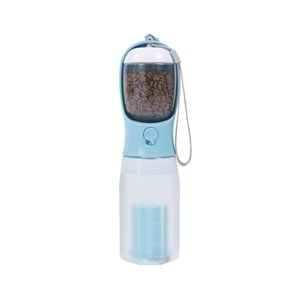 10554599 M-PETS ON THE ROAD 3İN1 KÖPEK SEYAHAT SULUĞU 600ML BLUE