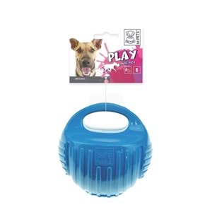 10629517 M-PETS ARCO BALL KAUÇUK KÖPEK OYUNCAĞI (S) BLUE