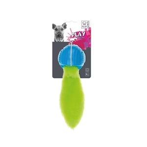10631799 M-PETS FOXBALL KAUÇUK OYUNCAK BLUE/GREEN