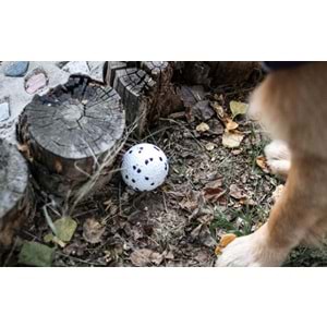 10643499 M-PETS BLOOM BALL OYUN TOPU PARÇALANMAZ WHİTE/BLACK