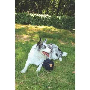10647808 M-PETS COTO BLACK BALL 15CM ÖRGÜ TOP OYUNCAK