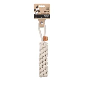10648401 M-PETS COTO WHITE LOOP BAR 34CM ÖRGÜ OYUNCAK