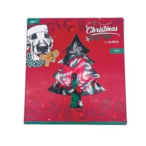 10665899 M-PETS CHRISTMAS COTTON ROPE KÖPEK OYUNCAĞI 7Lİ