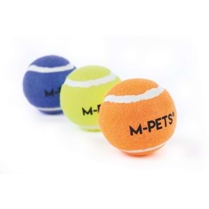 10670599 M-PETS HOP TENNİS TOPU YELLOW 5CM 3LÜ SET