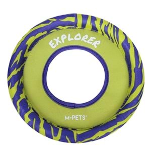 10672199 M-PETS SPRINTPUFF FRISBEE KÖPEK OYUNCAĞI GREEN/PURPLE