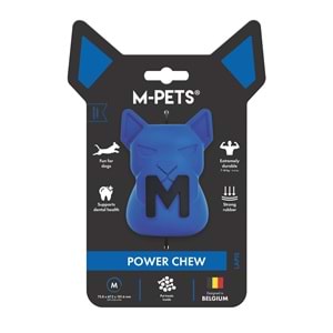 10676417 M-PETS POWER CHEW KAUÇUK KÖPEK ÖDÜL OYUNCAĞI LAPIS (M)
