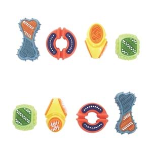 10677199 M-PETS DENTAL SQUEAKY RING DİŞ FIRÇALI KÖPEK OYUNCAĞI