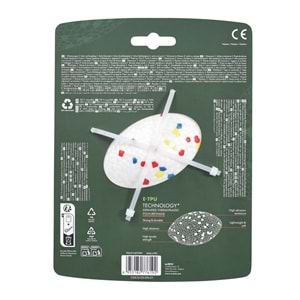 10677899 M-PETS BLOOM MİNİ RUGBY PARÇALANMAZ RUGBY TOPU RED:/WHİTE