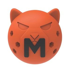 10678716 M-PETS POWER CHEW BALL KAUÇUK KÖPEK OYUNCAĞI CITRINE (XS)