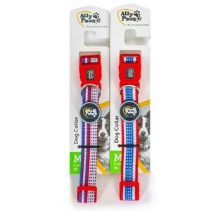 10779 ALLY PAWS DOG COLLAR MEDIUM 2CMX35-50CM