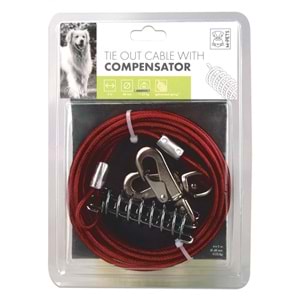 10801405 M-PETS COMPENSATOR BAHÇE BAĞLAMA HALATI 5MT/RED