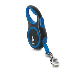 10824299 M-PETS LIBERTY OTOMATİK GEZDİRME ŞERİT 8MT/BLUE (L)