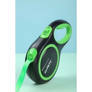 10824499 M-PETS LIBERTY OTOMATİK GEZDİRME ŞERİT 5MT/GREEN (M)