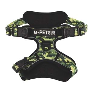 10829199 M-PETS HIKING REFLEKTÖRLÜ SOFT SIRT TASMASI KAMUFLAJ (M)