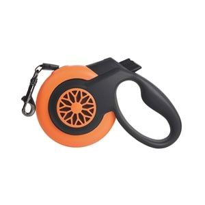 10830199 M-PETS AUTOBRAKE OTOMATİK GEZDİRME ŞERİT 4MT/ORANGE (L)