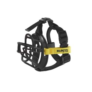 10845399 M-PETS BARK GUARD AĞIZLIK (S) BLACK/YELLOW