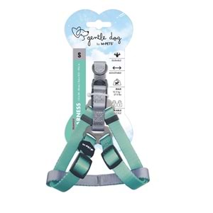 10847999 M-PETS GENTLE DOG TRİANGLE GÖĞÜS TASMASI GREEN (S)