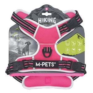 10854299 M-PETS HIKING REFLEKTÖRLÜ SOFT SIRT TASMASI PINK (XL)