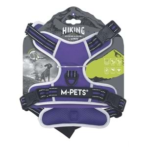 10854499 M-PETS HIKING REFLEKTÖRLÜ SOFT SIRT TASMASI PURPLE (M)
