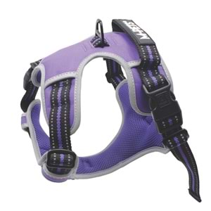 10854599 M-PETS HIKING REFLEKTÖRLÜ SOFT SIRT TASMASI PURPLE (L)
