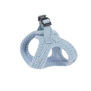 10858999 M-PETS VELVET DOG GÖĞÜS TASMASI BLUE (XXS)