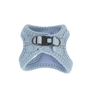 10858999 M-PETS VELVET DOG GÖĞÜS TASMASI BLUE (XXS)