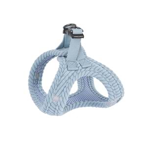 10859099 M-PETS VELVET DOG GÖĞÜS TASMASI BLUE (XS)