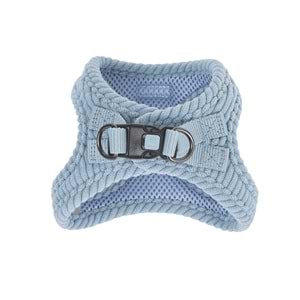 10859099 M-PETS VELVET DOG GÖĞÜS TASMASI BLUE (XS)
