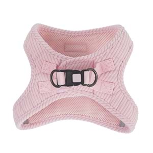 10861007 M-PETS VELVET DOG GÖĞÜS TASMASI PİNK (L)