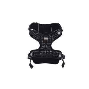 10863108 M-PETS HAUTE COUTURE KÖPEK GÖĞÜS TASMASI BLACK (XL)