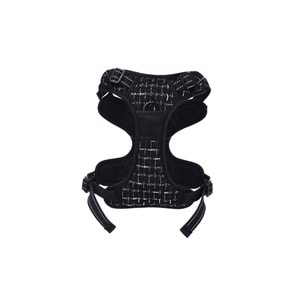 10863108 M-PETS HAUTE COUTURE KÖPEK GÖĞÜS TASMASI BLACK (XL)