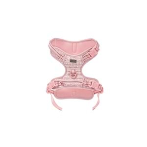 10864207 M-PETS HAUTE COUTURE KÖPEK GÖĞÜS TASMASI PİNK (L)