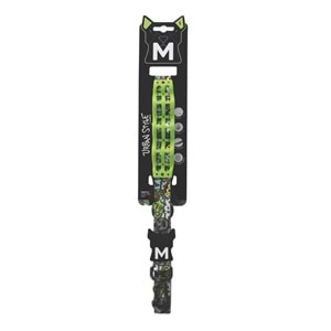 10865699 M-PETS URBAN STYLE FREESTYLE MULTİCOLOR ŞOK EMİCİ GEZDİRME TASMA (L)