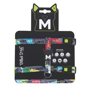 10867899 M-PETS URBAN STYLE DNA ACTİVE KÖPEK GÖĞÜS TASMASI (S)