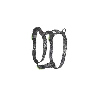 10868999 M-PETS URBAN STYLE BLACK/WHİTE ACTİVE KÖPEK GÖĞÜS TASMASI (XS)