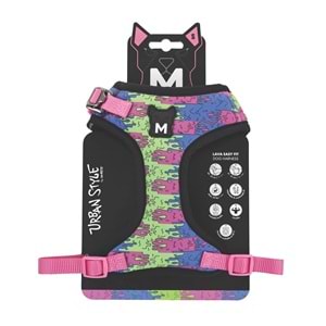 10871799 M-PETS URBAN STYLE LAVA EASY FİT KÖPEK GÖĞÜS TASMASI (S)